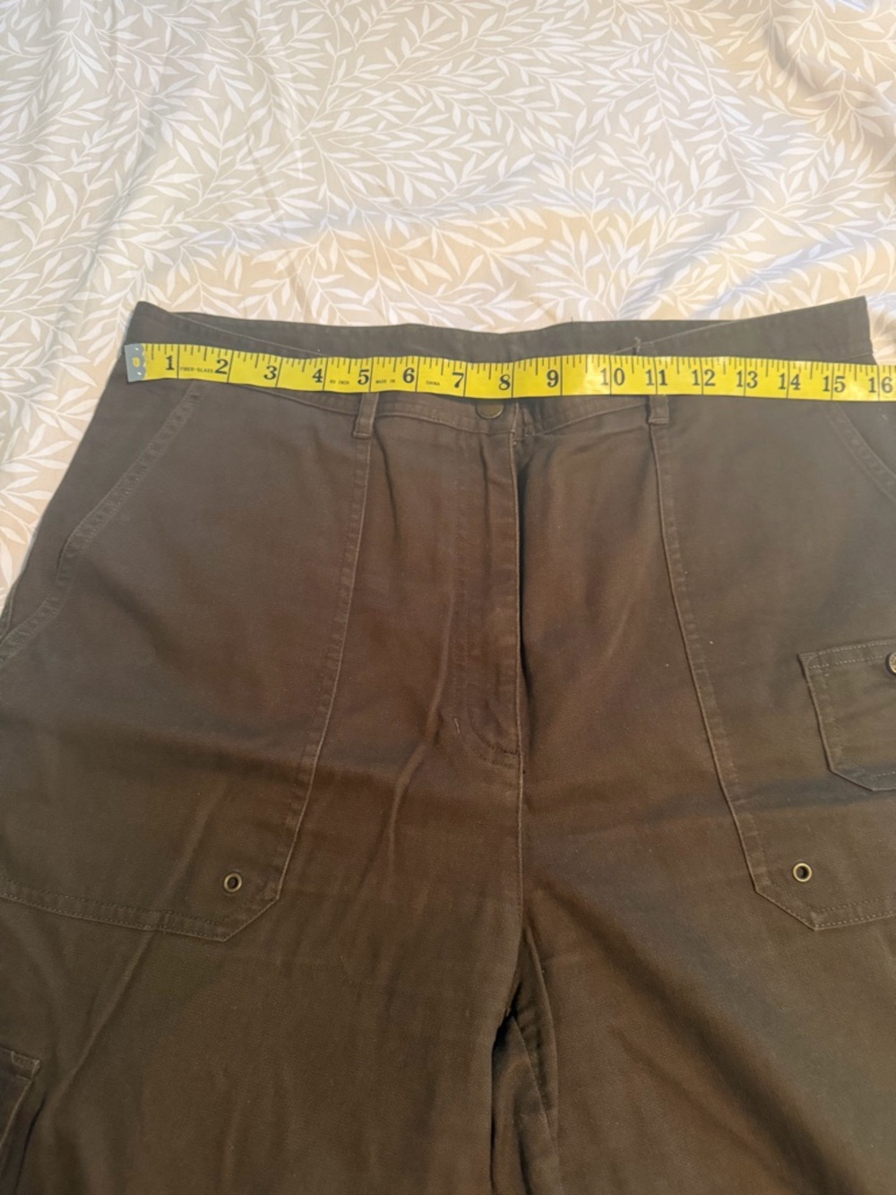 RALPH LAUREN OLIVE CARGO PANTS - Picture 7 of 8